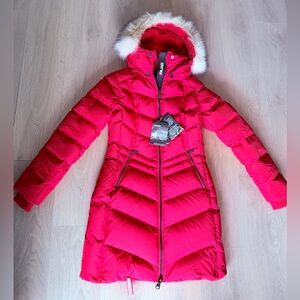 BNWT Women's Pajar Red Winter Parka Down Jacket - Size S